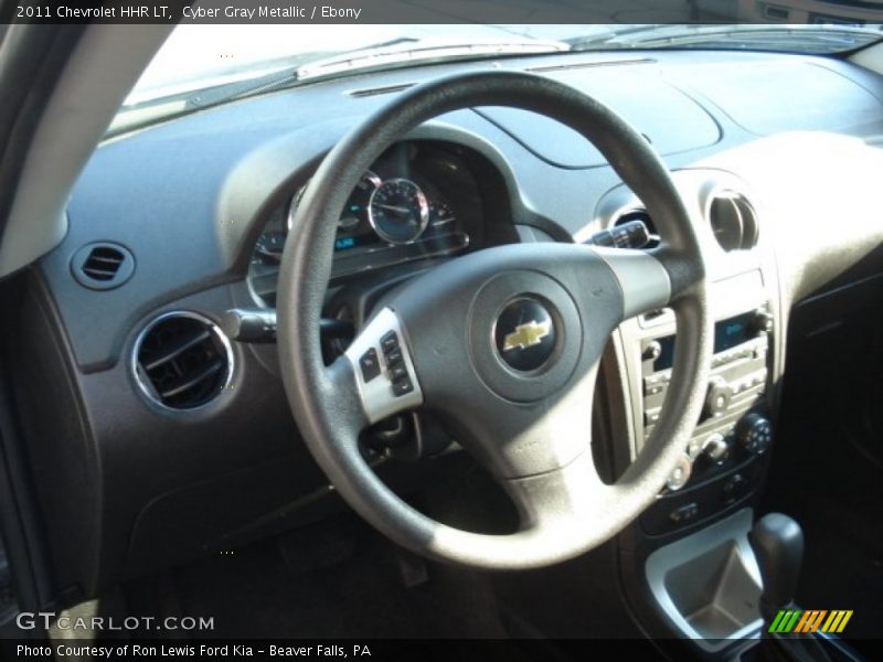 Cyber Gray Metallic / Ebony 2011 Chevrolet HHR LT