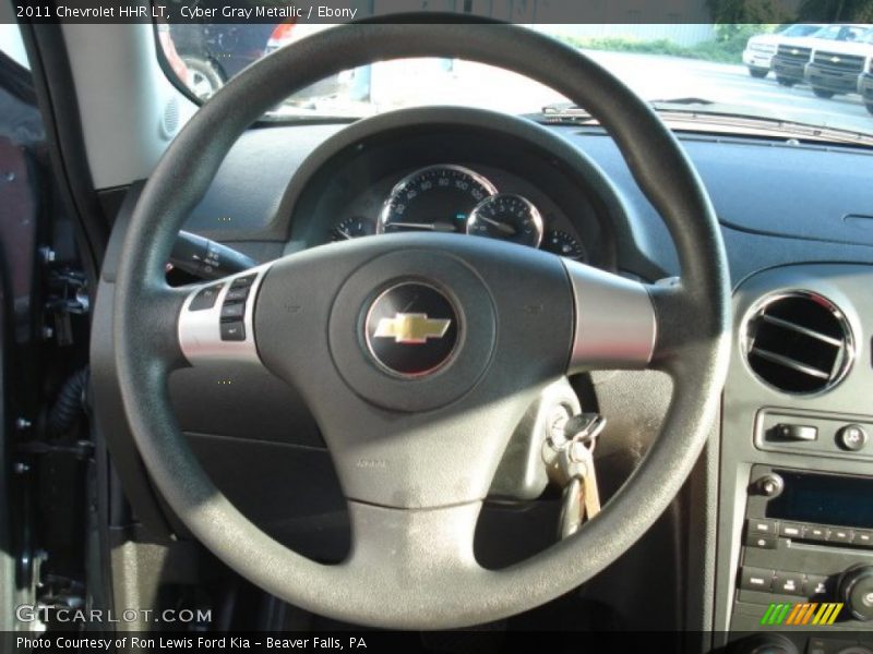 Cyber Gray Metallic / Ebony 2011 Chevrolet HHR LT