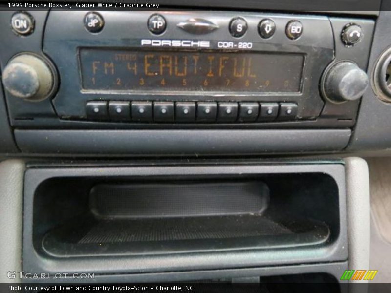 Glacier White / Graphite Grey 1999 Porsche Boxster