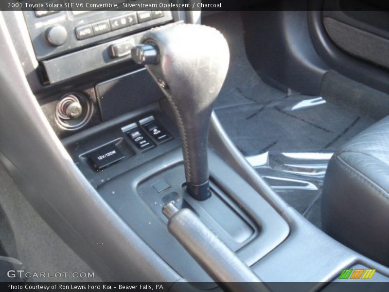 Silverstream Opalescent / Charcoal 2001 Toyota Solara SLE V6 Convertible