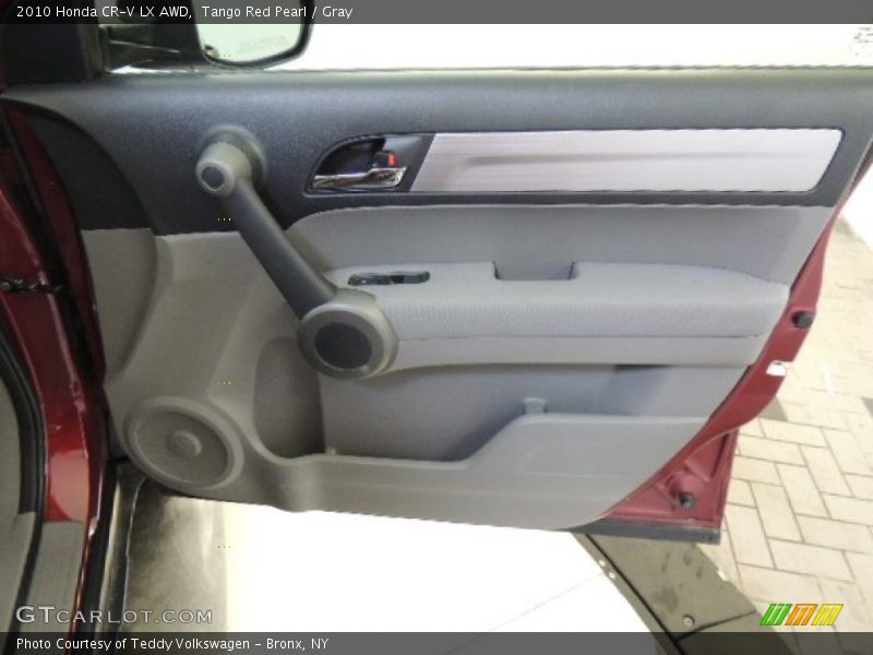 Tango Red Pearl / Gray 2010 Honda CR-V LX AWD