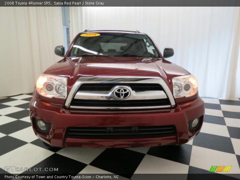 Salsa Red Pearl / Stone Gray 2008 Toyota 4Runner SR5