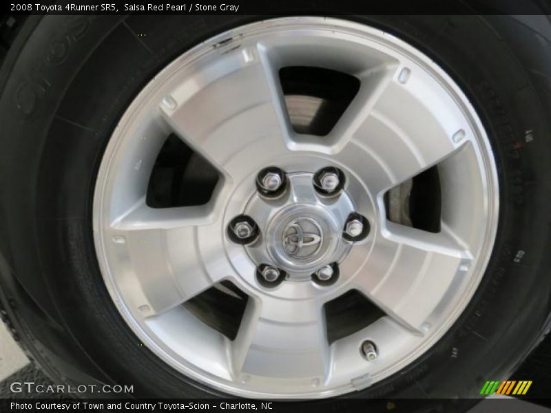 Salsa Red Pearl / Stone Gray 2008 Toyota 4Runner SR5