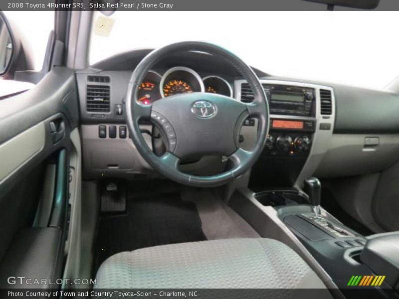 Salsa Red Pearl / Stone Gray 2008 Toyota 4Runner SR5