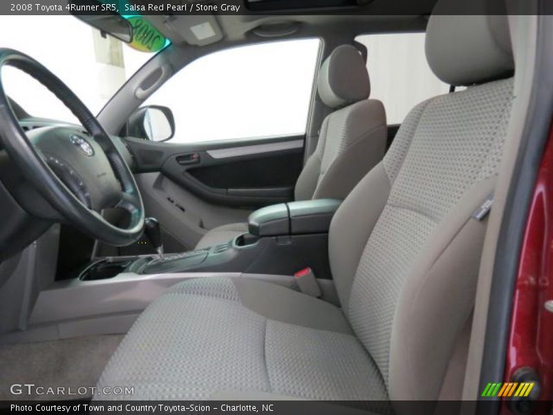 Salsa Red Pearl / Stone Gray 2008 Toyota 4Runner SR5