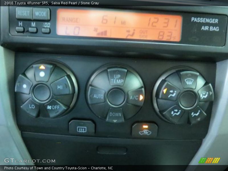 Salsa Red Pearl / Stone Gray 2008 Toyota 4Runner SR5
