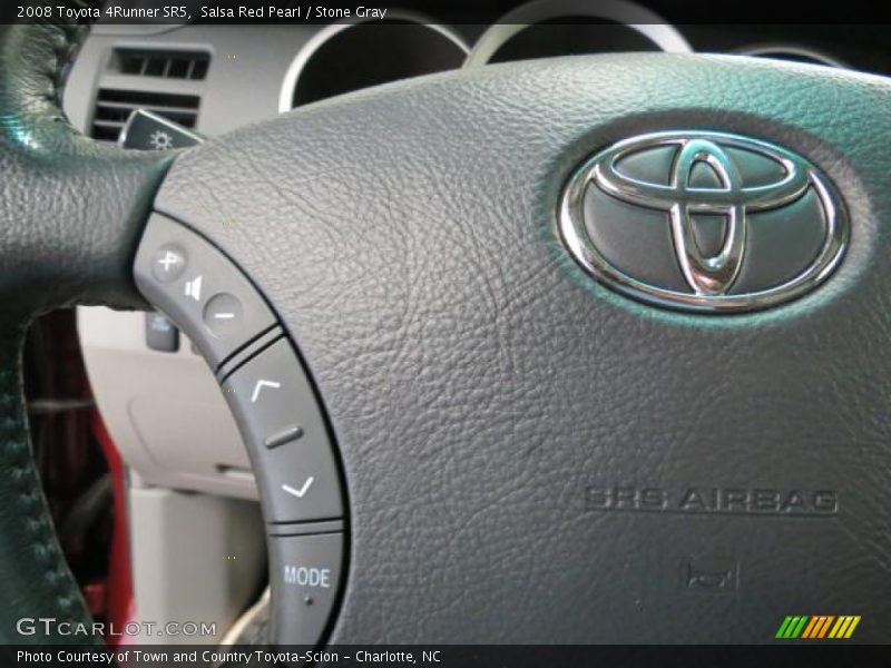 Salsa Red Pearl / Stone Gray 2008 Toyota 4Runner SR5