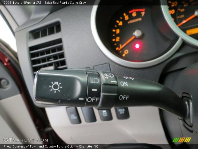 Salsa Red Pearl / Stone Gray 2008 Toyota 4Runner SR5