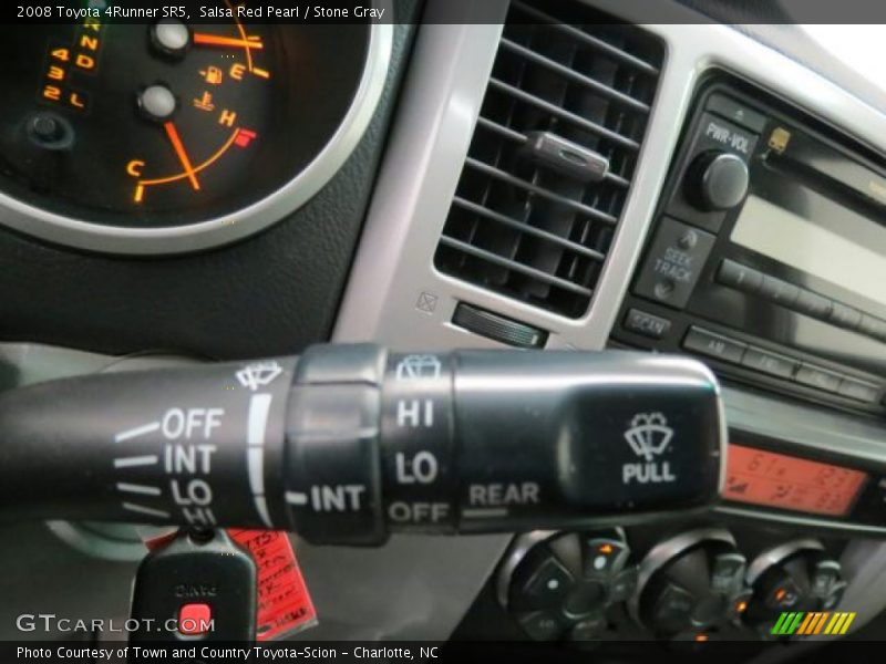 Salsa Red Pearl / Stone Gray 2008 Toyota 4Runner SR5