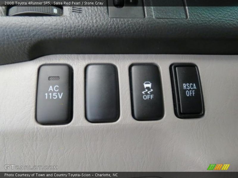 Salsa Red Pearl / Stone Gray 2008 Toyota 4Runner SR5