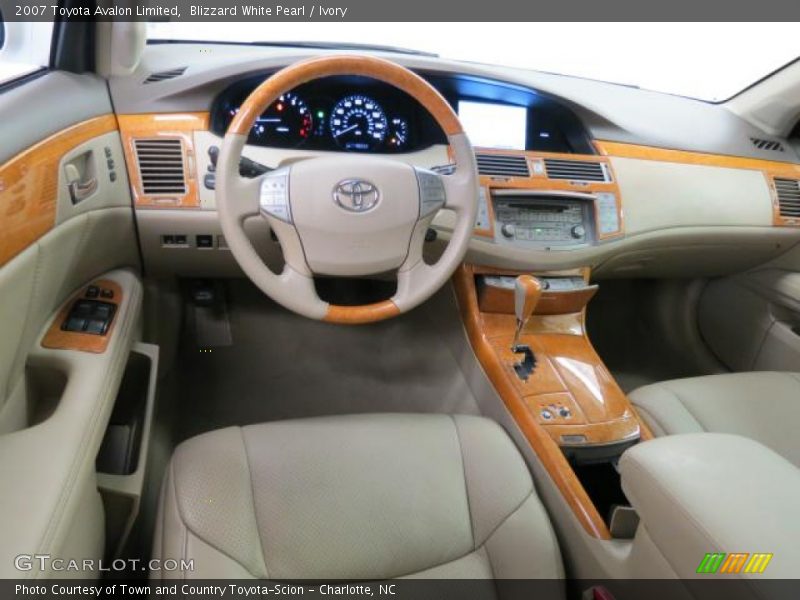 Blizzard White Pearl / Ivory 2007 Toyota Avalon Limited