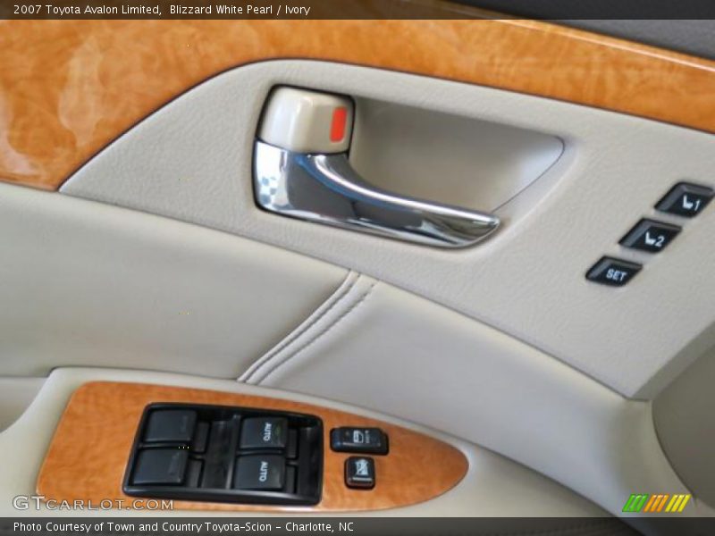 Blizzard White Pearl / Ivory 2007 Toyota Avalon Limited