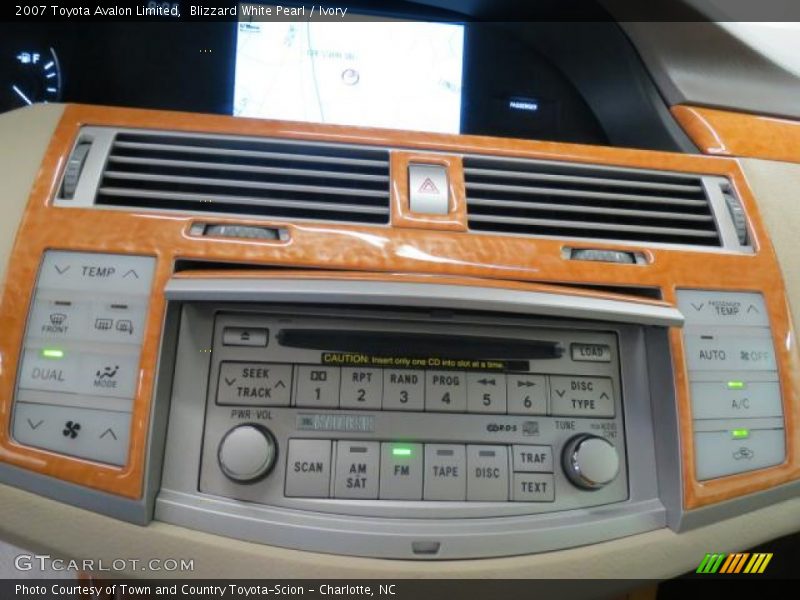 Blizzard White Pearl / Ivory 2007 Toyota Avalon Limited