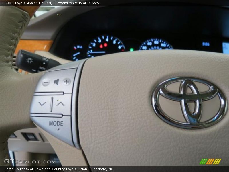 Blizzard White Pearl / Ivory 2007 Toyota Avalon Limited