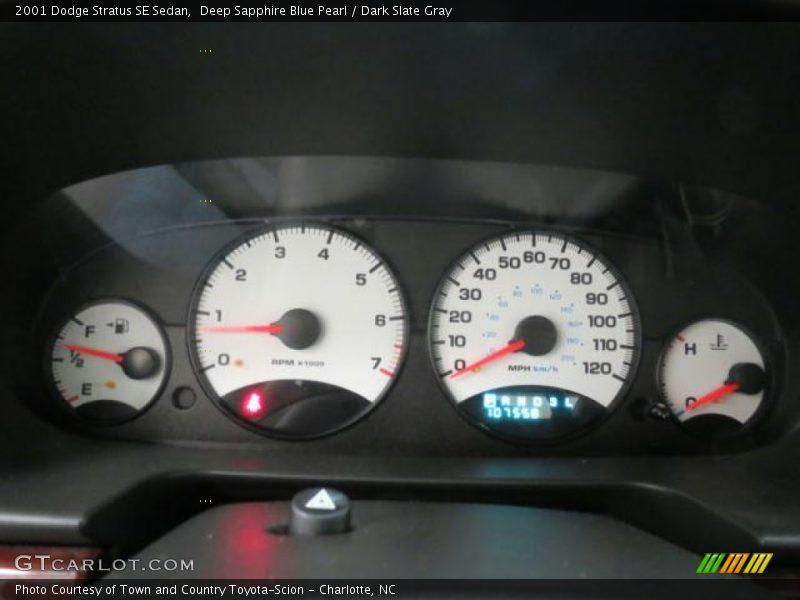  2001 Stratus SE Sedan SE Sedan Gauges