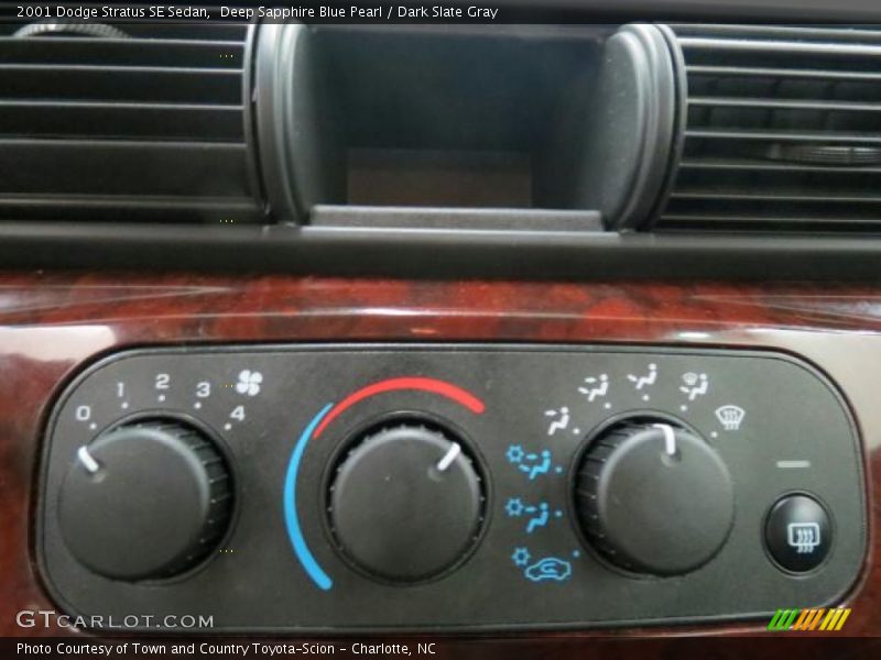 Controls of 2001 Stratus SE Sedan