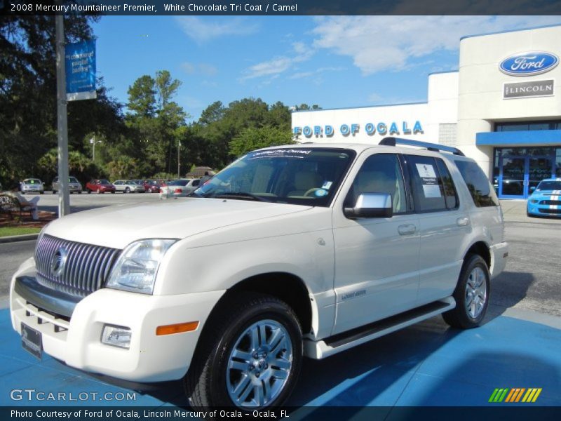White Chocolate Tri Coat / Camel 2008 Mercury Mountaineer Premier