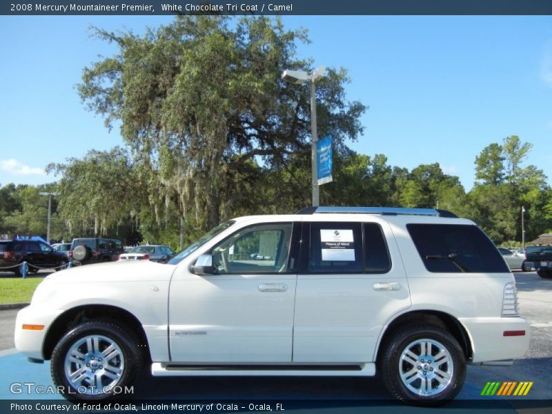 White Chocolate Tri Coat / Camel 2008 Mercury Mountaineer Premier