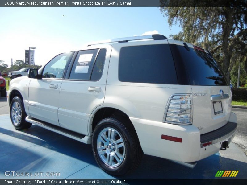 White Chocolate Tri Coat / Camel 2008 Mercury Mountaineer Premier