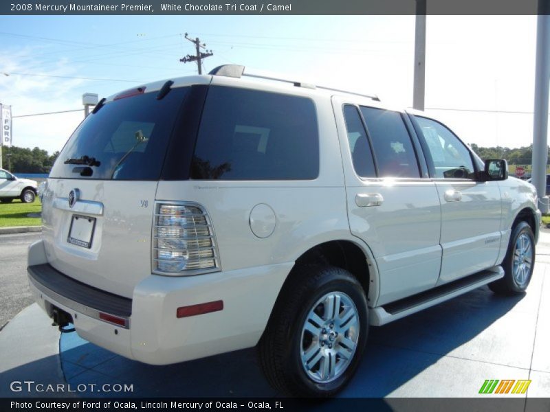 White Chocolate Tri Coat / Camel 2008 Mercury Mountaineer Premier