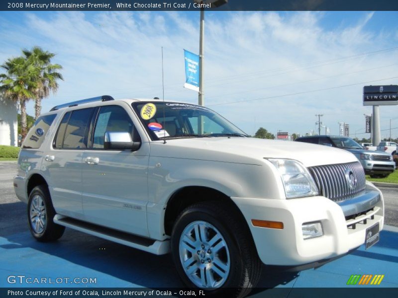 White Chocolate Tri Coat / Camel 2008 Mercury Mountaineer Premier