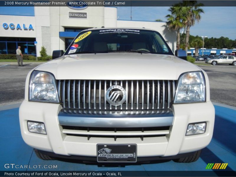 White Chocolate Tri Coat / Camel 2008 Mercury Mountaineer Premier
