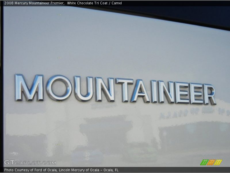 White Chocolate Tri Coat / Camel 2008 Mercury Mountaineer Premier