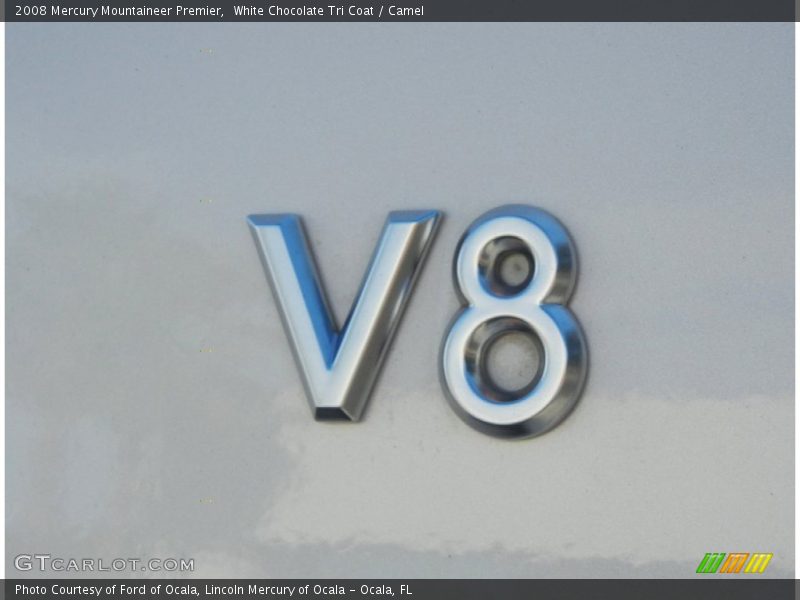 White Chocolate Tri Coat / Camel 2008 Mercury Mountaineer Premier