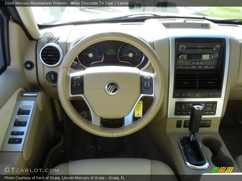 White Chocolate Tri Coat / Camel 2008 Mercury Mountaineer Premier