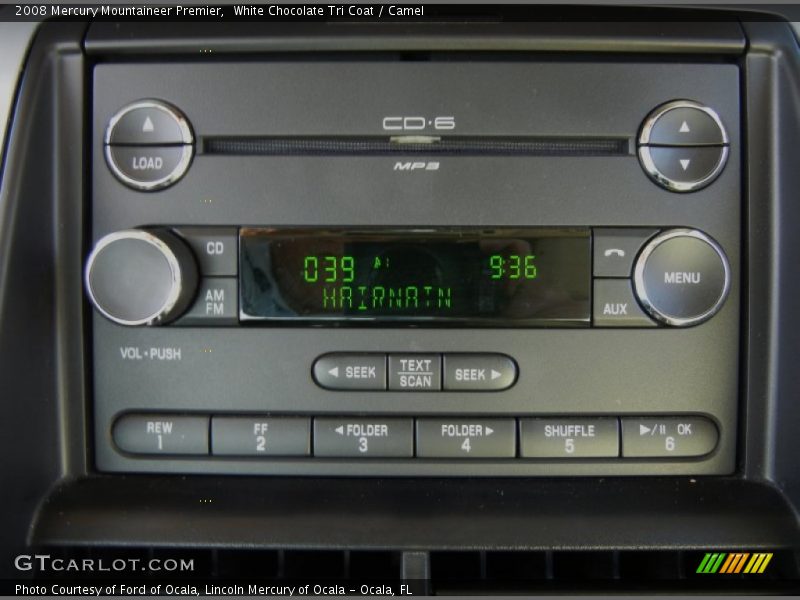 White Chocolate Tri Coat / Camel 2008 Mercury Mountaineer Premier