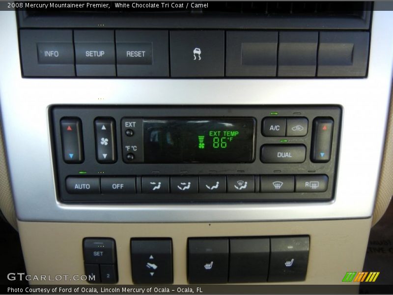 White Chocolate Tri Coat / Camel 2008 Mercury Mountaineer Premier