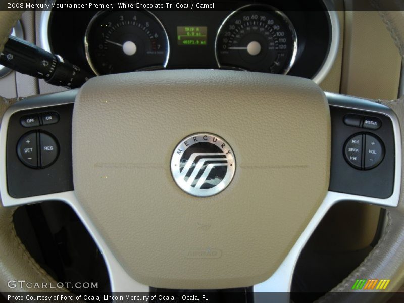 White Chocolate Tri Coat / Camel 2008 Mercury Mountaineer Premier