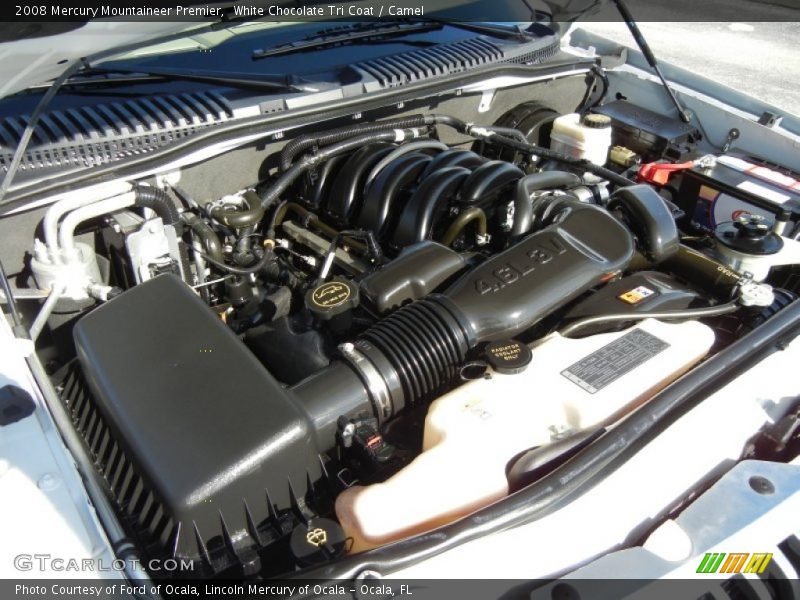 White Chocolate Tri Coat / Camel 2008 Mercury Mountaineer Premier