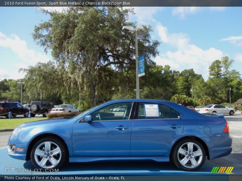  2010 Fusion Sport Sport Blue Metallic