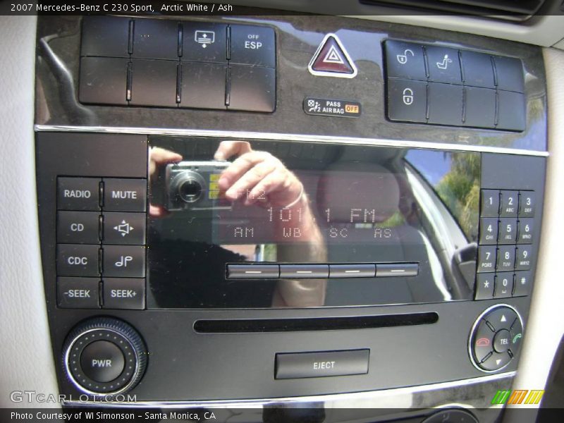 Arctic White / Ash 2007 Mercedes-Benz C 230 Sport