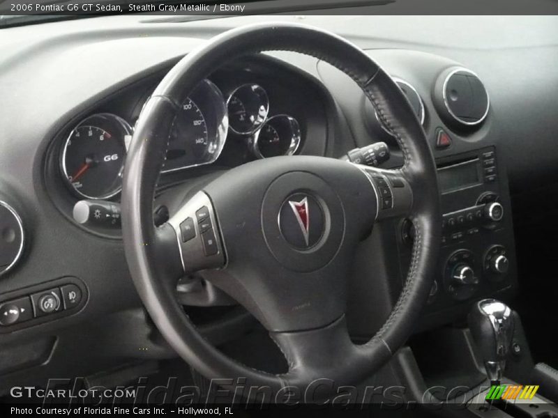 Stealth Gray Metallic / Ebony 2006 Pontiac G6 GT Sedan