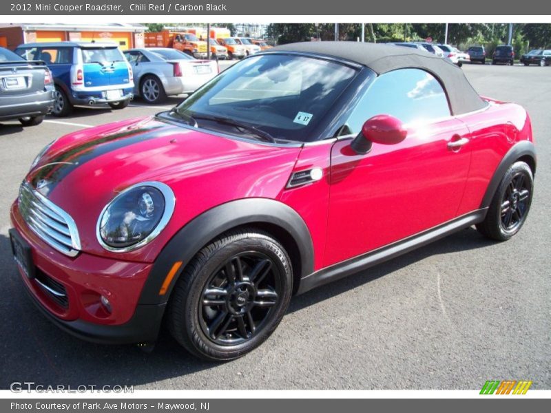 Chili Red / Carbon Black 2012 Mini Cooper Roadster