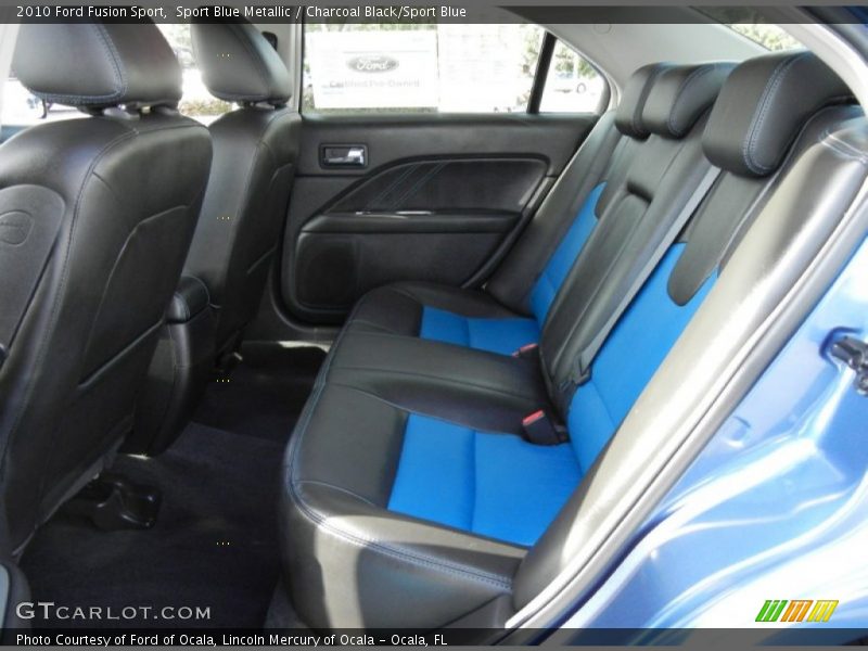 Rear Seat of 2010 Fusion Sport
