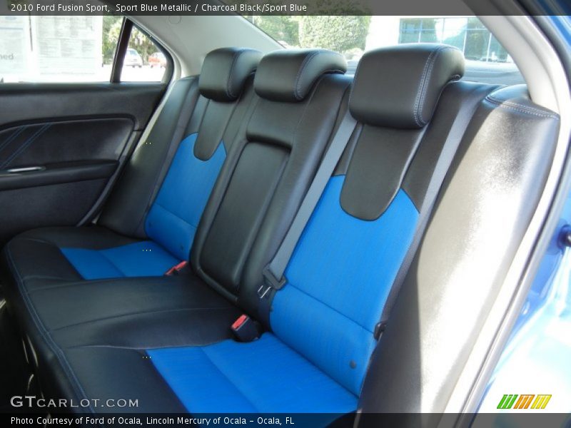 Rear Seat of 2010 Fusion Sport