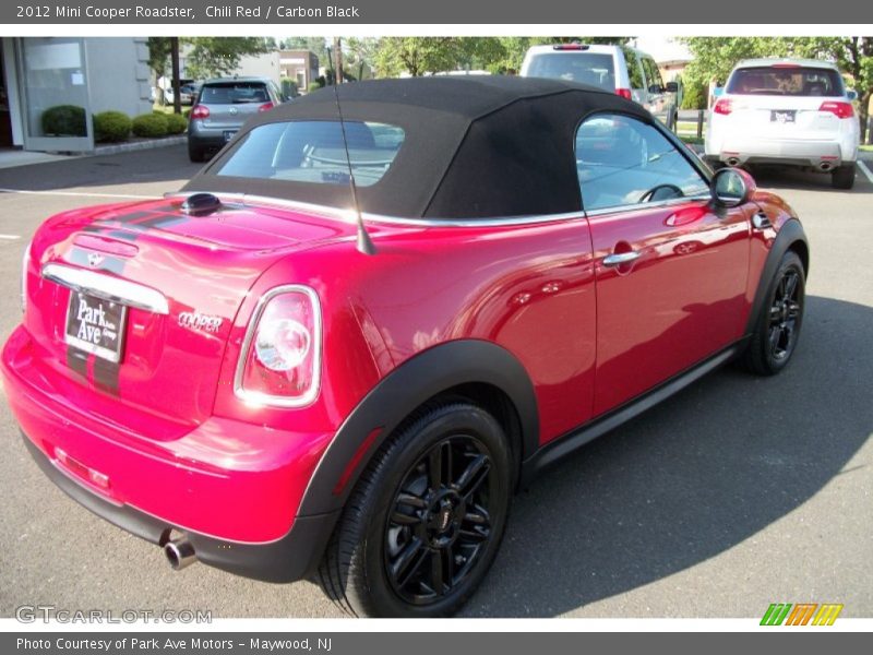Chili Red / Carbon Black 2012 Mini Cooper Roadster