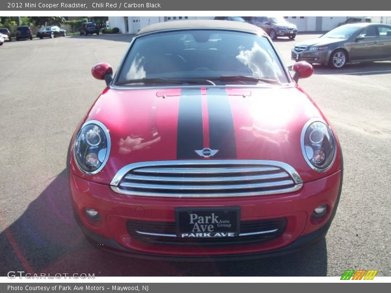 Chili Red / Carbon Black 2012 Mini Cooper Roadster