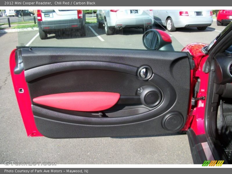 Chili Red / Carbon Black 2012 Mini Cooper Roadster