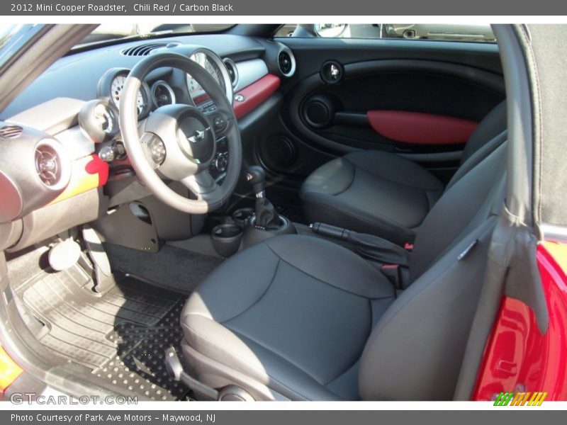 Chili Red / Carbon Black 2012 Mini Cooper Roadster