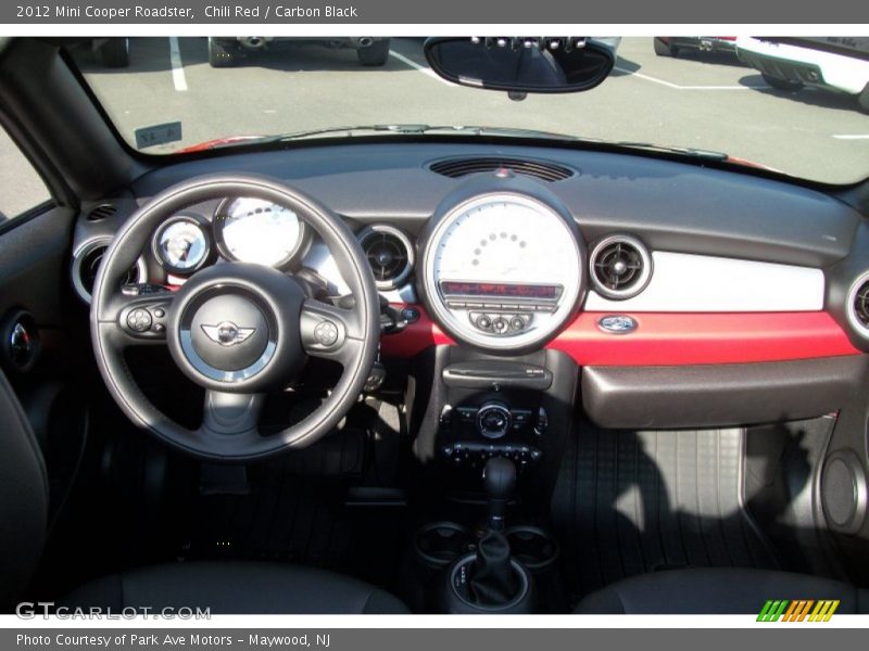 Chili Red / Carbon Black 2012 Mini Cooper Roadster
