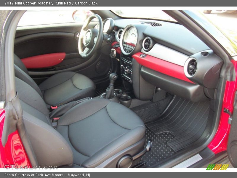 Chili Red / Carbon Black 2012 Mini Cooper Roadster