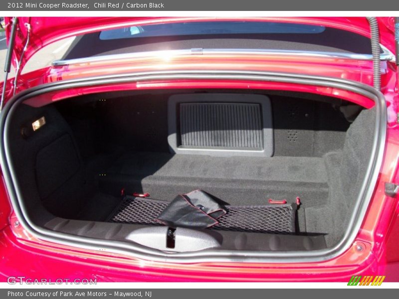 Chili Red / Carbon Black 2012 Mini Cooper Roadster