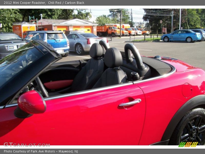 Chili Red / Carbon Black 2012 Mini Cooper Roadster