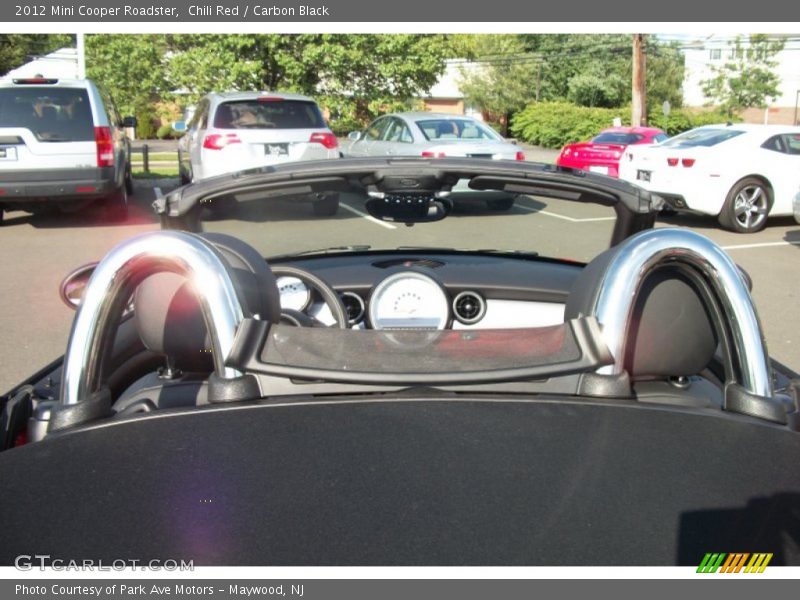 Chili Red / Carbon Black 2012 Mini Cooper Roadster
