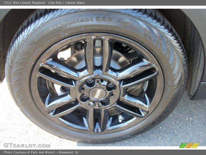 Chili Red / Carbon Black 2012 Mini Cooper Roadster
