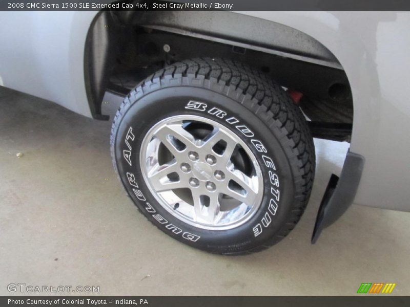  2008 Sierra 1500 SLE Extended Cab 4x4 Wheel